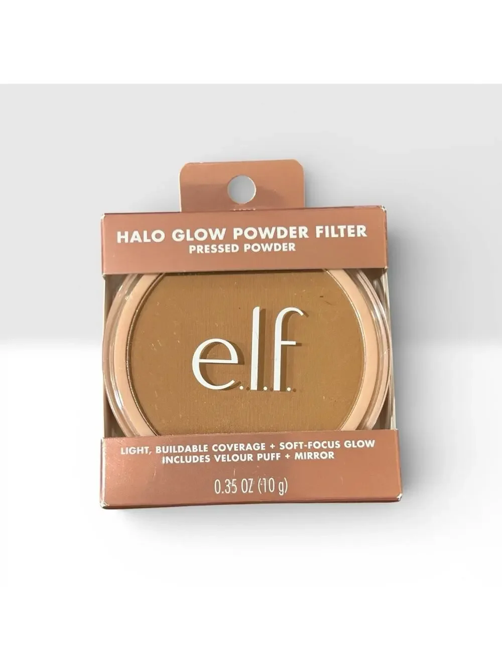 ELF Halo Glow Powder Filter Press Powder Tan Neutral Warm | Bronze Neutre Chaud
